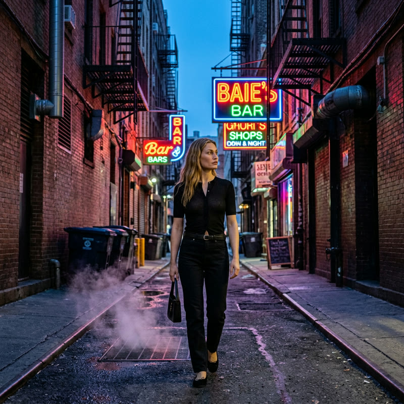 Neon alley